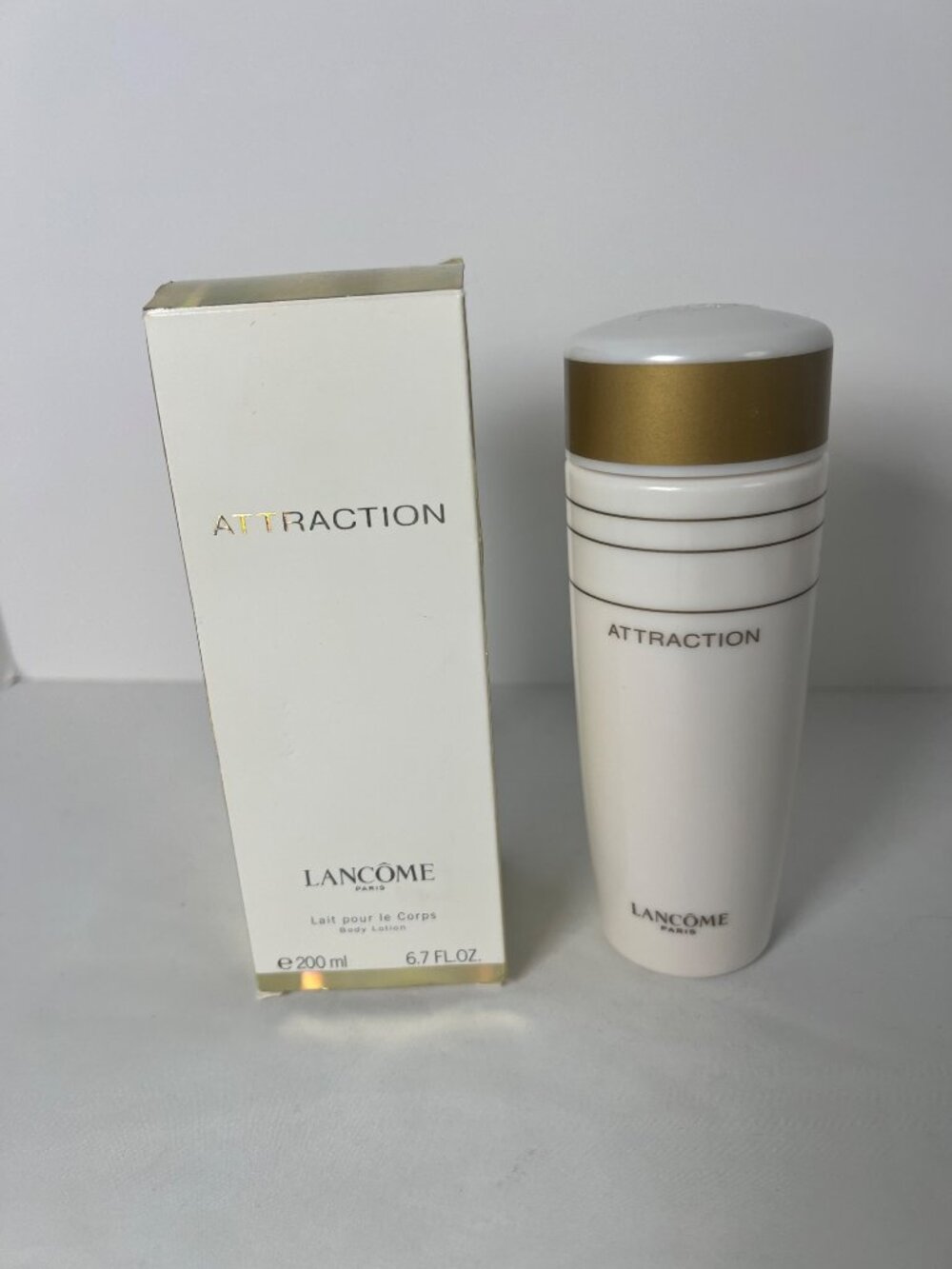 Lancome Attraction Body Lotion 6.7 Fl Oz 200ml New in Box Discontinued